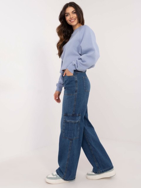 Spodnie jeans D80016BD62458M294