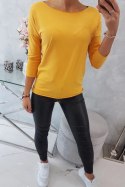 Bluzka Casual musztardowa