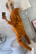Komplet ze spodniami Baggy camelowy