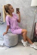Komplet top+legginsy fioletowy