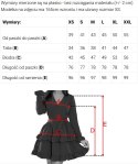 479-11 NINA sukienka z kopertowym dekoltem, rękawkiem i paskiem - ciemny beż