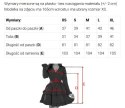 425-12 MATILDE Sukienka z dekoltem i krótkim rękawkiem - BŁĘKITNA