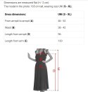 596-1 Elegancka szmizjerka midi ze złotymi guzikami i paskiem - BEŻOWA