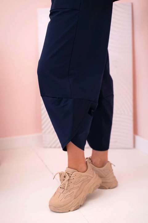 Komplet new punto bluza + spodnie granatowy